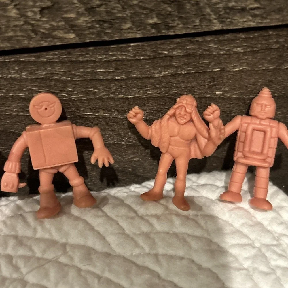 Kinkeshi Muscle Men‎ Rare Kinnikuman Bandai Soft Rubber Japan VTG